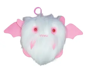 Dreamy the albino Floof Monster Friend KEYCHAIN/Plush Clip