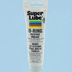 NSF Certified Food Grade Silicone Grease |   Heat Stable Non-Curing Compound |   Translucent White O-Ring Lubricant |   3oz Tube |   Reusable & Clean Formula