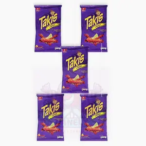 Barcel Takis Fuego (5pack) - Snack Chips - Crispy and Crunchy Snack