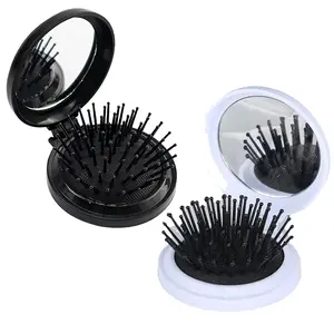 Mini Foldable Hair Brush Set (4PCS)  | Pocket Size Beauty Essential