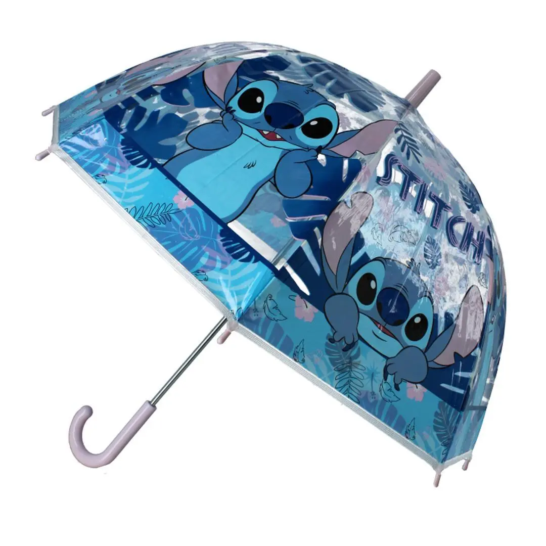 Textiel Trade Kids' Disney Lilo & Stitch Bubble Stick Umbrella, Stick Umbrellas