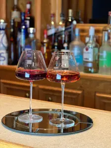 Gala Long Stem Red Glass – Classic Elegant Stemware