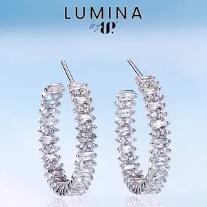 BP Lumina Gold Elegant Earrings - Unsealed, Brand-New Fashion Costume Jewelry Accessory
