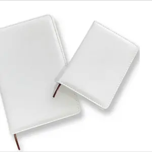 Sublimation Blank Journal - PU Leather Mini Journal with 100 Pages, Double-Sided Design, and Customizable