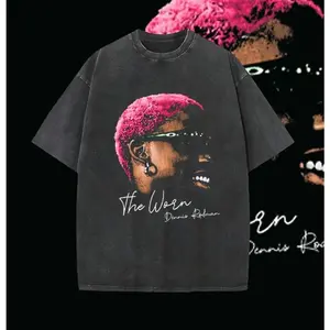 VINTAGE TEE | DENNIS RODMAN Shirt, Basketball Graphic Tee, Y2k, Unisex T-Shirt, Gift For Men Women Menswear Top Streetwear