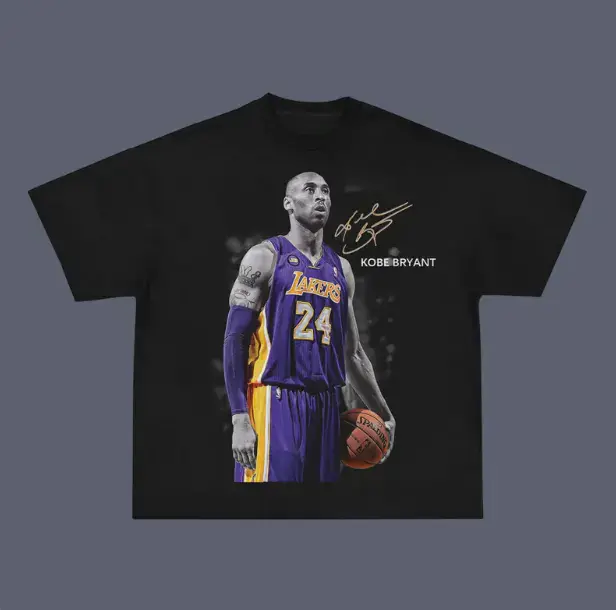Kobe Bryant Vintage Tee, Kobe Bryant T-Shirt, Unisex Basketball Shirt, Graphic Tee Shirt, Unisex Printed T-Shirt, Casual Streetwear Style