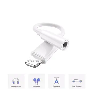 For iPhone Headphone Jack Adapter 3.5mm Audio Aux Cord Earphone Cable Converter