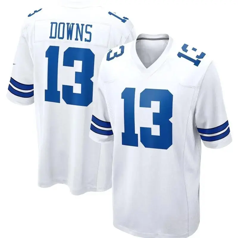 Men's Downs #13 American Football Collectible Jersey - Stylish, Comfortable, Breathable Sports Game Apparel, Gift For Fans, Trending 2026 for all