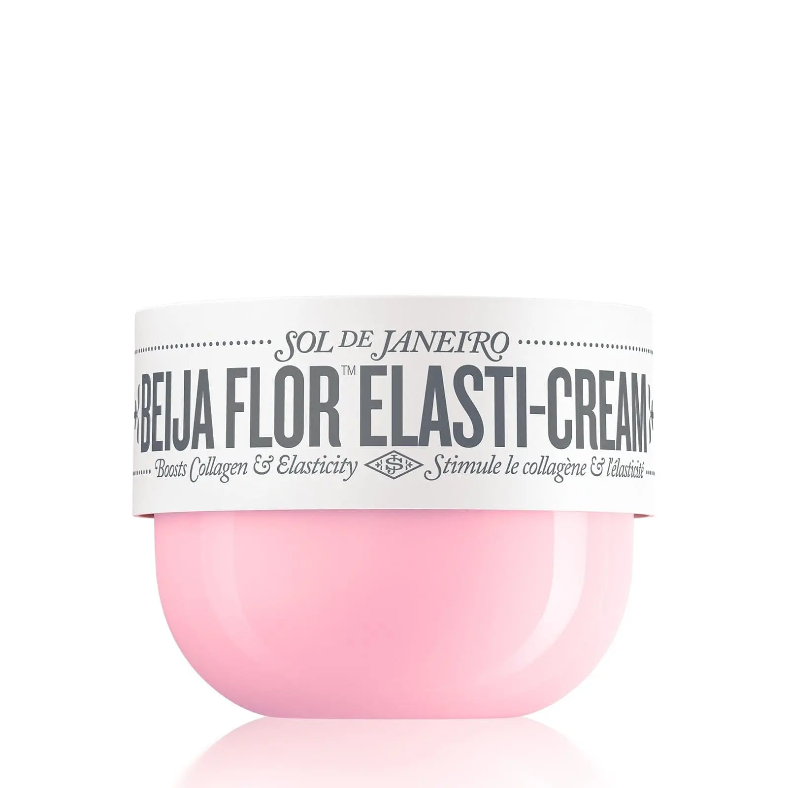 Sol de Janeiro Beija Flor Elasti-Cream, Moisturizing Body Cream with Cacay Oil, A Natural Retinol Alternative for a Silky Finish, Flower Fragrance, Scented, Jasmine, Barrier Repair, Hydrating, Body Care, Moisture, Fruit, Radiant Skin
