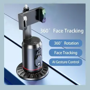360 Degree Rotating Tracking Gimbal Stabilizer for Cellphone with Remote Control, Ideal for Tiktok Live Streaming and Mobile Photography