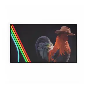 Arc Raiders Desk Mat, Goopas Gonna Goop Meme Desk Pad, Meme Chicken Gaming Mouse Pad, Retro-Futuristic Large Non-Slip Mousepad for Gamers, Streamers & PC Setups, Office Decoration Ideas For Game Lovers
