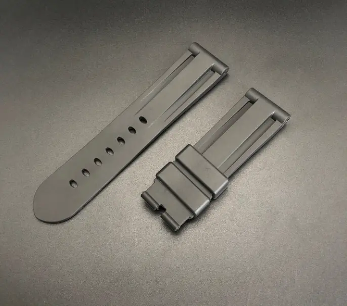 Replacement Coloful Rubber Strap (Black)