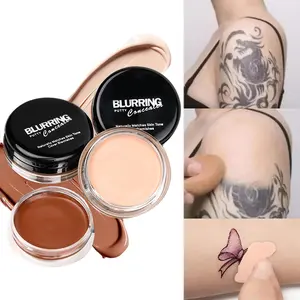 Blurring Putty Concealer - Waterproof & Sweatproof Formula for Skin Tone Blemishes Dark Circles Under Eyes Long Lasting Makeup Enhancer 15g