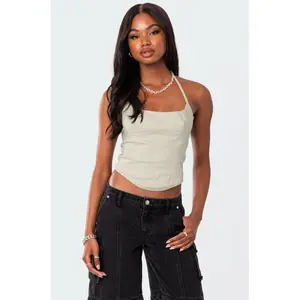 Emmeline Bustier Lace Up Corset