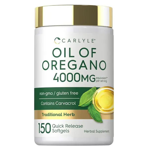 [HOT SALE 51% OFF] Carlyle Oregano Oil Supplement | 150 Softgel Capsules | Contains Carvacrol | Non-GMO & Gluten Free Formula