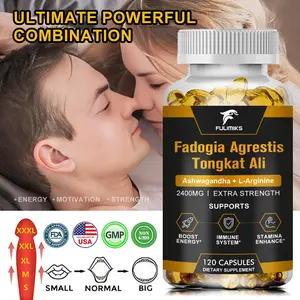 Fadogia Agrestis with Tongkat Ali + Shilajit, Max Absorption - Supports Stamina, Fitness Strength, Focus, Muscle Health & Recovery, Drive & Performance - 120 Capsules Supplement