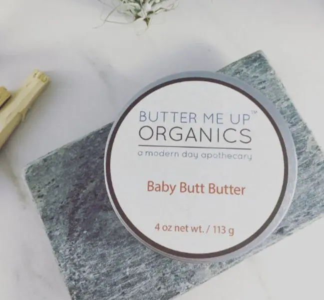 Baby Butt Butter / Organic Diaper Cream / Diaper Rash / Natural Diaper Rash Cream / Organic Baby / Cloth Diaper Safe / Baby Shower Gift Natural Organic Natural