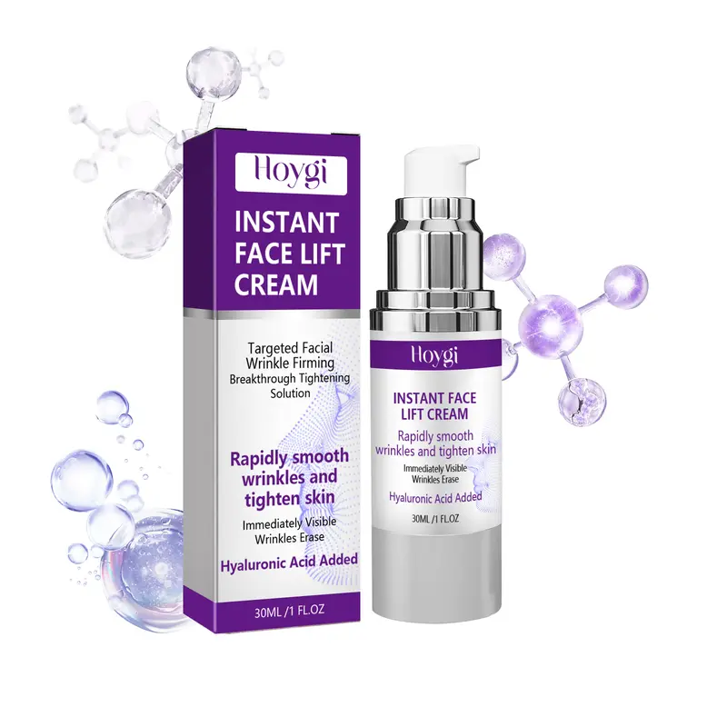 Hoygi Instant Face Lift Cream, Reduce Fine Lines On The Face With Gentle Moisturizing Cream For Wrinkled Skin Body Care Moisturize