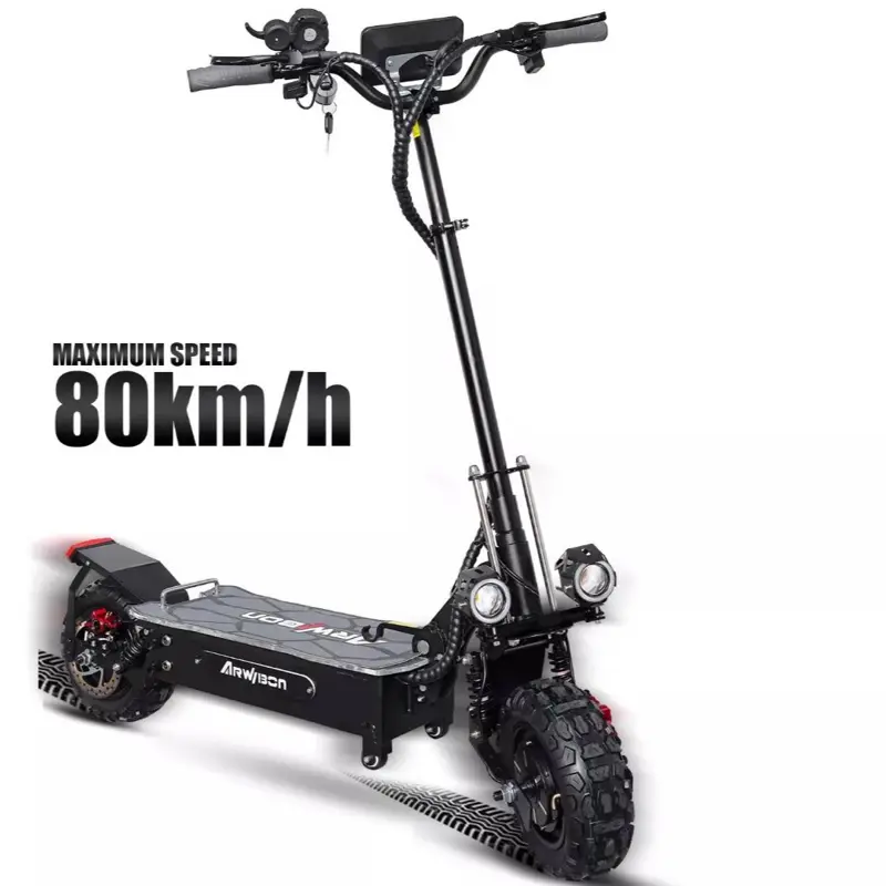 Arwibon Q06 pro  60v 5600w Electric Scooter Adult Dual Motor 11inch  Fast Speed