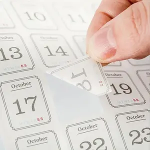 365 Days Calendar Number Stickers, 12sheets/set DIY Planner Calendar Date Stickers, Diary Scrapbooking Sticker, Office Stationery & Supplies, Decorative Stickers, Decal Sticker