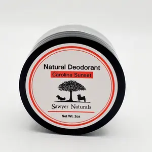 Aluminum-Free Natural Deodorant – Carolina Sunset (2 oz)