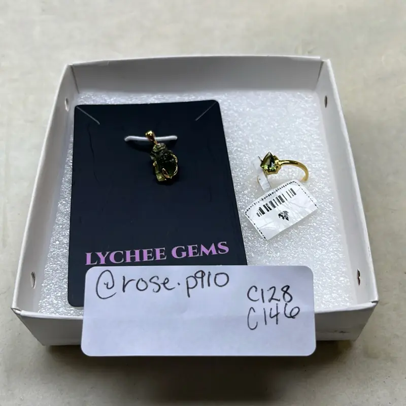 Lychee Gems Jewelry-1A2    Live Claim product | Crystal Ring