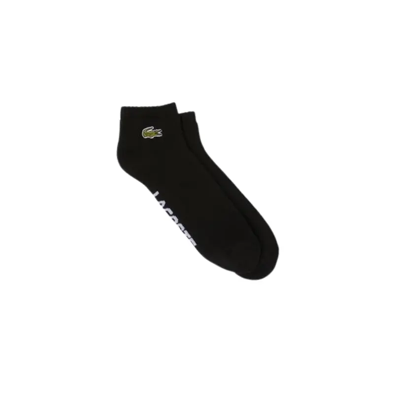 LACOSTE SPORT Men's Branded Stretch Cotton Low-Cut Athletic Socks, Daily Wear Socks for Sports & Outdoor Activities, Athletic Sock