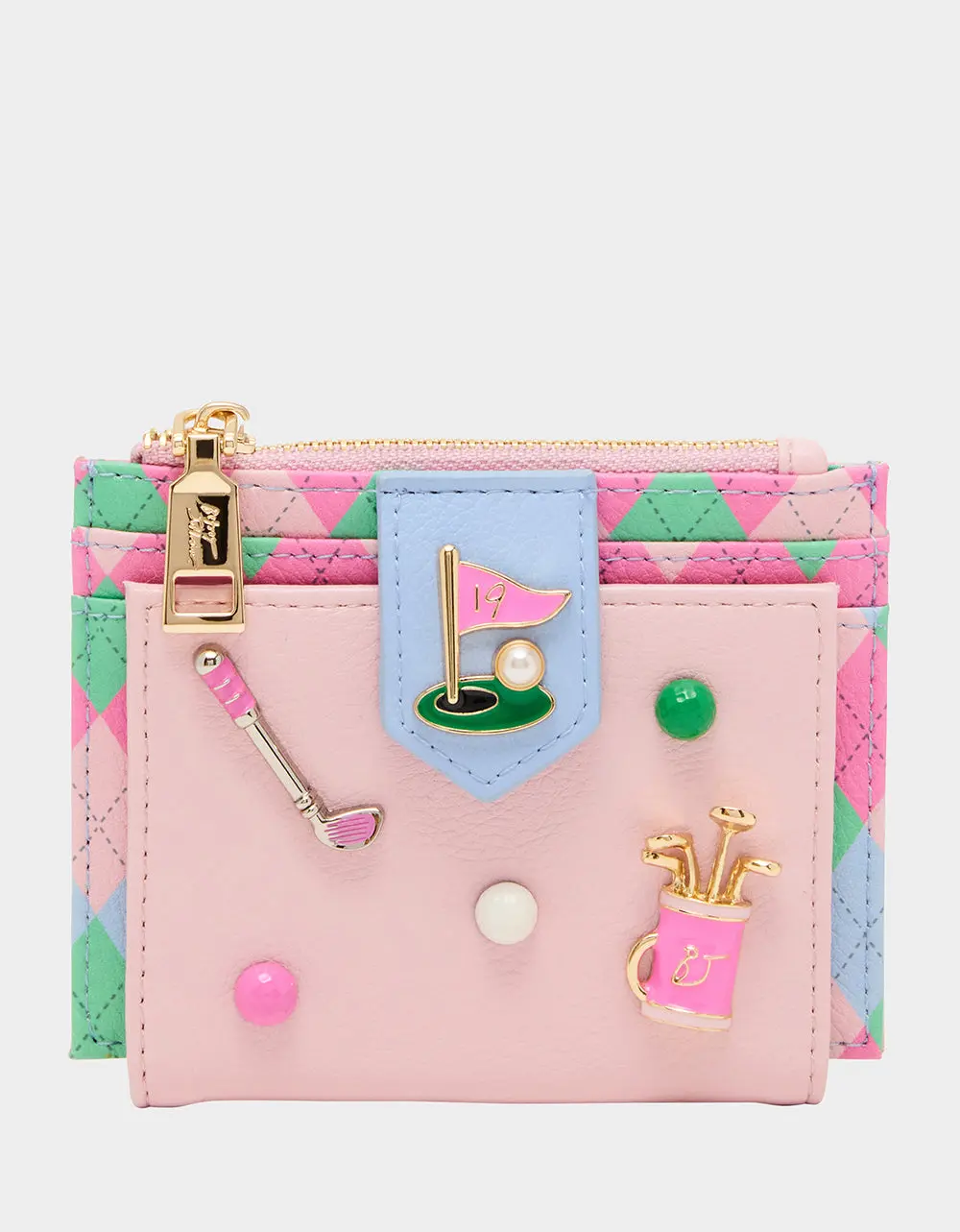 19TH HOLE WALLET PINK MULTI