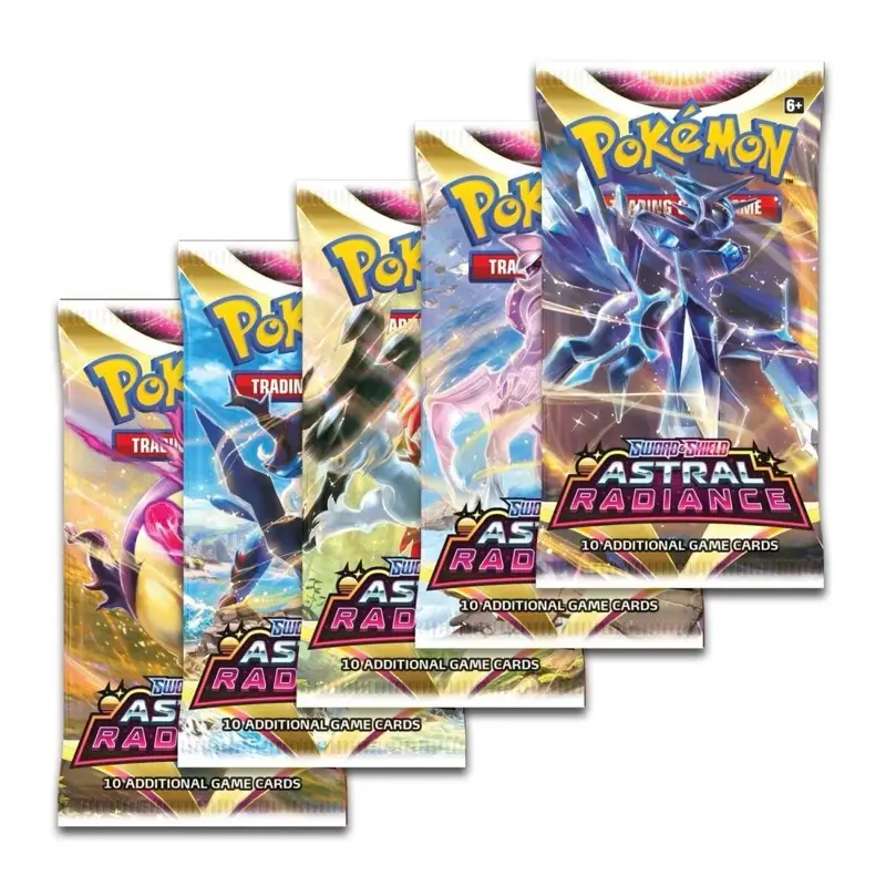 Pokemon Sword & Shield Astral Radiance Booster Packs (LIVE RIP)
