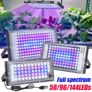 5V USB Plant Grow Light Phyto Lamps Led Full Spectrum Growing Floodlight for Greenhouse Hydroponics Growth USB Powered