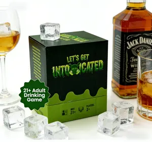 Let's Get Intoxicated 150-Card Drinking Game for 2+ Players 21+ Adult Party Game Ideal for Playful Celebrations and Creating Lasting Memories