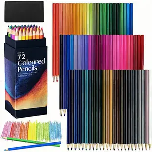 Colored Pencils for Adult Coloring Books, Soft Core Coloring Pencil Set for Adults Kids Beginners, Drawing Pencils for Sketching, Shading, Blending