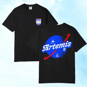 ARTEMIS 2 Universe T-Shirt, Sweatshirt, Hoodie Cozy Cotton-Poly Blend All Seasons Classic Fit & Crew Neckline