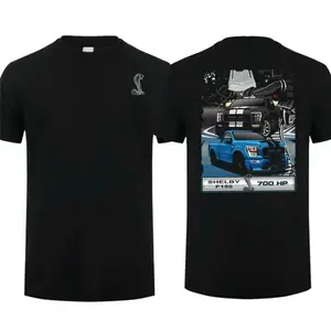Shelby F-150 700HP T-Shirt, Ford Truck Graphic Tee, Muscle Pickup Streetwear Lover Graphic Tee, Racing Power Tee