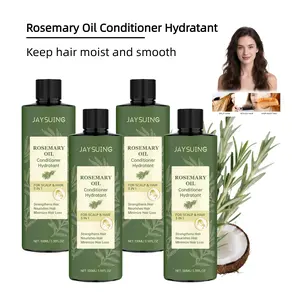 Rosemary Oil Hydrating Conditioner -- Penetrates hair strands, locks in long-lasting moisture.Repairs damaged hair, reduces split ends and breakage.Boosts hair elasticity, prevents breakage.Leaves hair smooth and easy to detangle. shampu