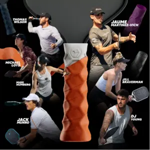 Durable Silicone Grip Handle Replacement for Paddle Tennis Pickleball Rackets, Colors Available