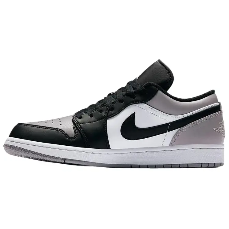 NIKE Women's Air Jordan 1 Low 'Atmosphere' Durable Leather Sneakers - Casual Streetwear, Lace-Up Low Cut, Reliable Cushioning, US Sizes, Basketball-Inspired Style
