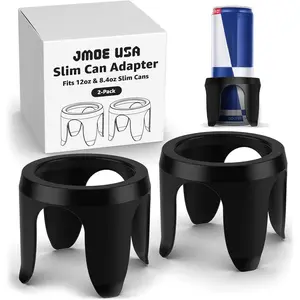 Can Cup Holder Insert for Car |   Fits 8.4oz & 12oz Cans |   Reversible and Wiggle-Free Design |   Heat-Resistant Material |   Compatible with Slim Energy Drinks (2-Pack)2026