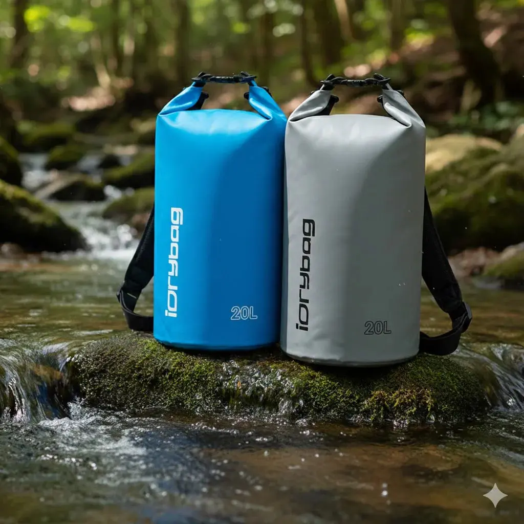 Unisex Waterproof Dry Bag Backpack with Backpack Fit, 2L-20L Multi-Size, Ideal for Kayaking (Sports & Outdoor Water Sports Boating Gear)