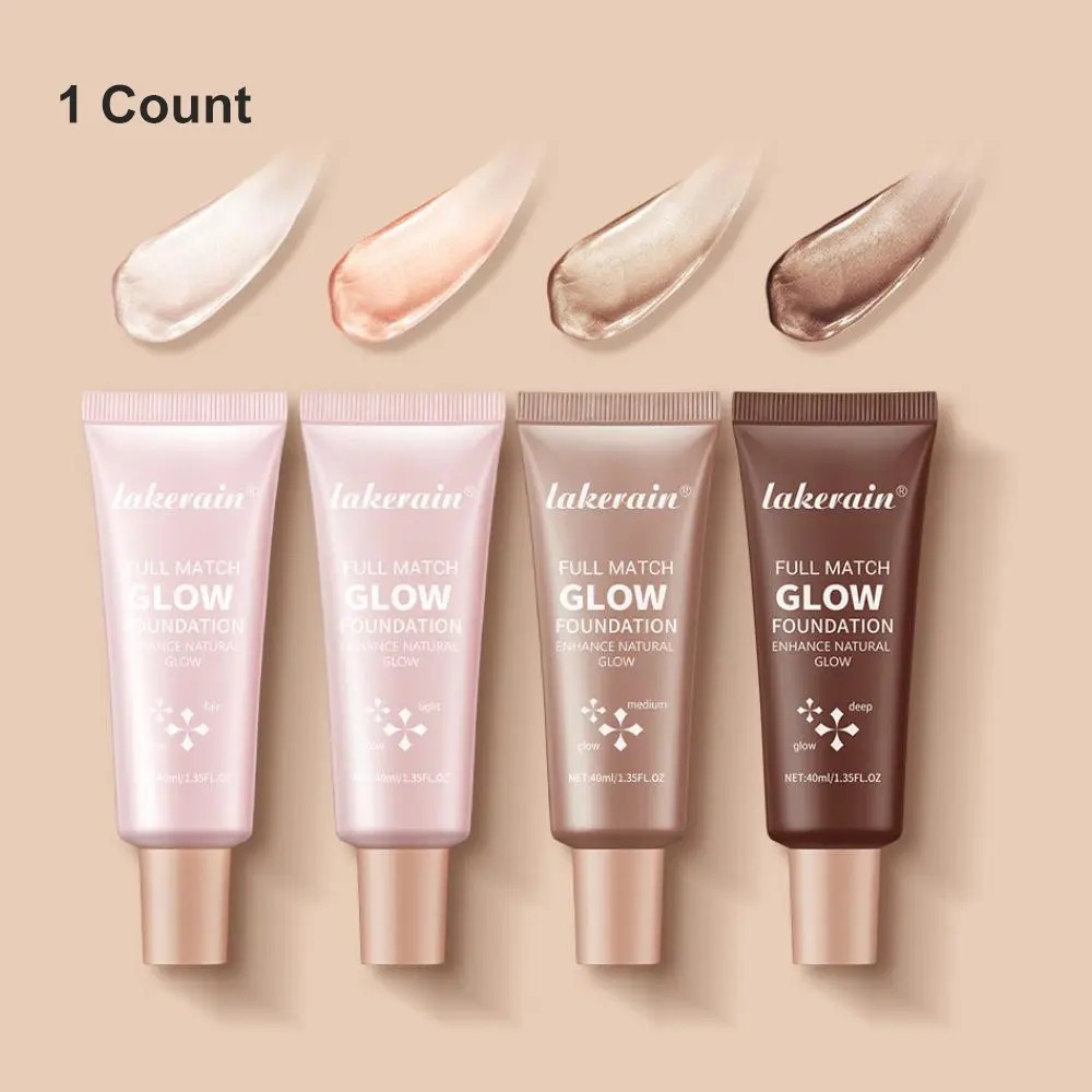 Long-Lasting Glow Foundation, Natural Glow Enhancer, Illuminating Foundation, Moisturizing, Hydrating & Brightening Luminous Foundation for All-Day Radiant Glow Coverage, Radiance, Skin Foundation