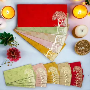 Elegant Peacock Shagun Money Envelopes | Assorted Colors for Diwali, Eid, Weddings, Birthdays | Luxurious, Handmade | Sets of 25, 50, 100