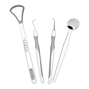 Dentemp Professional Oral Care Kit | Teeth Whitening, Plaque Removal | Includes Dental Pick, Scaler, Tongue Cleaner, & Antimicrobial Case, Storage