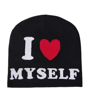 I Love Myself Knit Beanie - Fashion Accessory