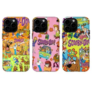 Scooby-Doo & Gang Phone Case ,Retro Cartoon Character Collage,for iPhone 17 16 15 14 13 12 11 Pro Max X XS for Samsung S21–S25 Plus Ultra,Gifts For Fans, Phone Accessories