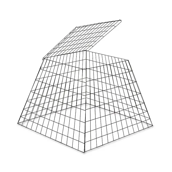 two pack Chicken Cage Collapsible 30 in. H and 30 in. at the widest point at the base
