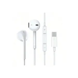 [2025 Premium Headphones] Type-C Interface Digital Decoding Wired Earphones | In-Ear Mobile Earphones, Gaming Earbuds, Multifunctional Earbuds, Call Noise Reduction, Powerful Bass, Unisex, Gift Choice, Compatible with iPhone 15-16 Pro