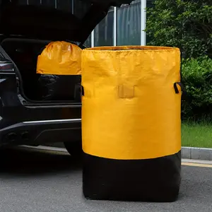Moving Bag with Durable Handle and Secure Drawstring Closure, Large Capacity Foldable Storage Bag for Moving, Travel, Dormitory