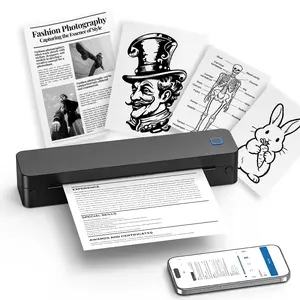 D830 Inkless Portable Printer – Wireless Bluetooth Thermal Printer for Travel, Compatible with iOS, Android,Supports 8.5"x11" US Letter, No Ink Needed, For Home & Office, TikTokShopBlackFriday #SummerVibes