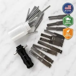 9-in-1 Hand Tool Repair Kit with Aluminum Foil Strip, Multi-Function Hardware Repair Tool Set
