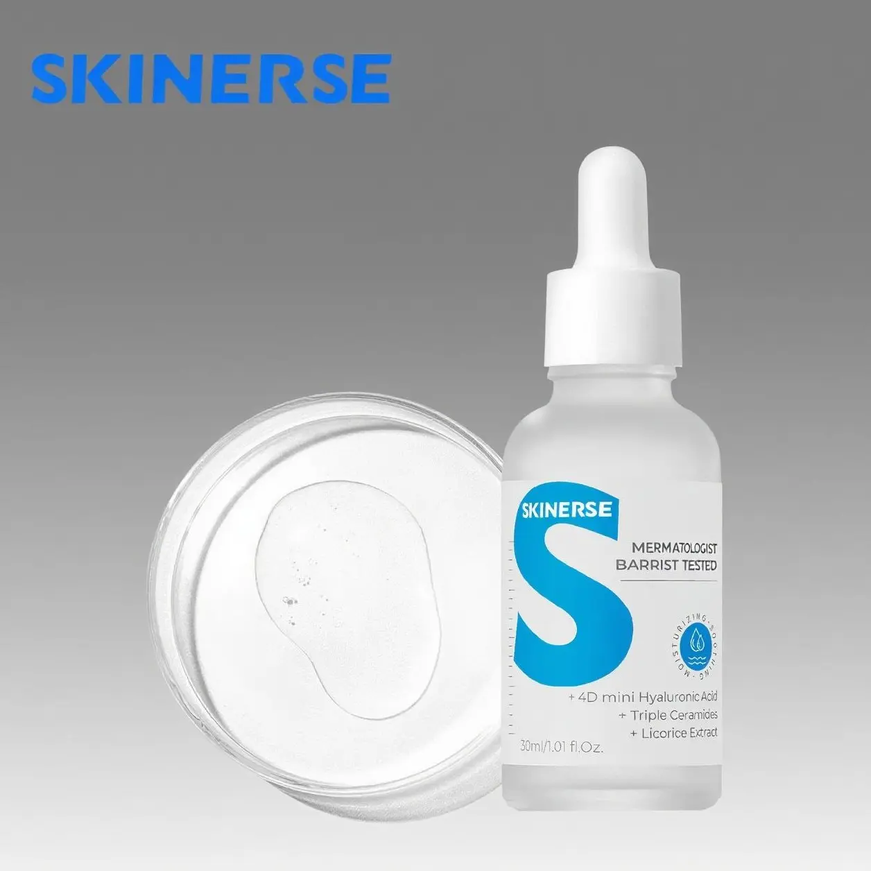 SKINERSE Hydrating B5 Serum with Hyaluronic Acid Daily Repair & Moisture Boost for All Skin Types | 30ml Redness Repairing